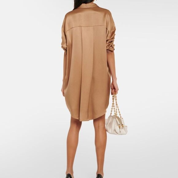 LOEWE Silk Chain Mini Shirtdress size 38/us size 6 - Picture 3 of 16